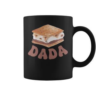 Dada S'more First Birthday Camping To Be One 1St Family Coffee Mug - Thegiftio