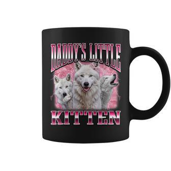 Daddy's Little Kitten Cringe Meme Bootleg Coffee Mug - Thegiftio UK