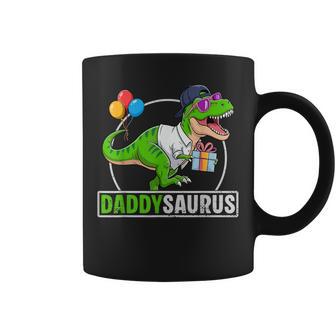 Daddysaurus T-Rex Dinosaur Dad Saurus Family Matching Coffee Mug - Thegiftio UK