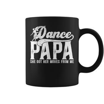 Dance Papa Of A Dancer Papa Grandpa Proud Dancing Papa Coffee Mug - Thegiftio UK
