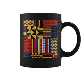Dashikis Dyshque's Kente Africa Dashiki Obra De Arte Africana Taza de café - Regaloses