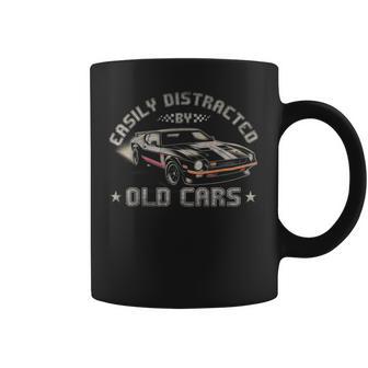 De Coche Clásicaintage Divertida Quee Distrae Taza de café - Regaloses