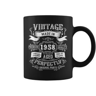 Decoracionesintage De Cumpleaños Número 68 Para Hombre Divertidas 1958 68 Cumpleaños Taza de café - Regaloses