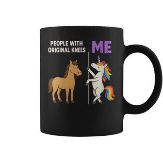 Des Gens Aux Genoux Originaux Et Moi Un Cheval Licorne Tasse - Cadeauxyz