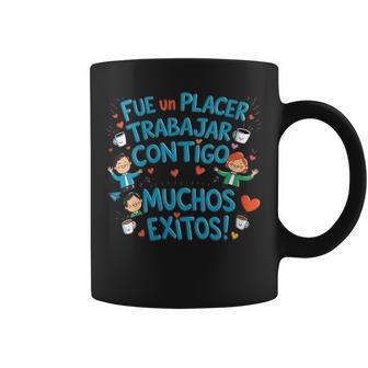Despedida Compañera Y Compañero De Trabajo Regalo Cuello Taza de café - Regaloses
