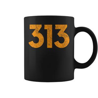 Detroit 313 コーヒーマグ - Kawaiitshirt