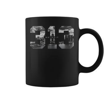 Detroit Michigan Area Code 313 Detroit Coffee Mug - Thegiftio UK