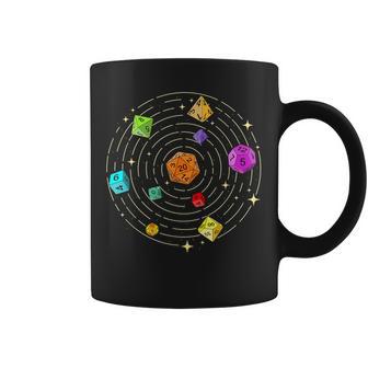 Dice Set In Space Rpg Tabletop Games D20 Tabletop Coffee Mug - Thegiftio UK