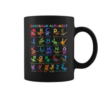 Dinosaur Alphabet A-Z Dino Abc Chart Future Paleontologist Coffee Mug - Thegiftio UK