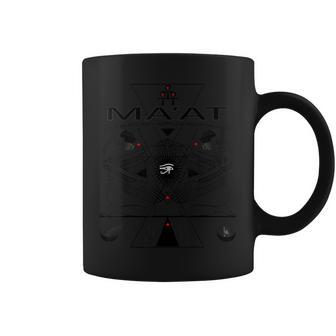 Diosa Ma'at Maat Geometríaagrada Ciencia Egipcio Taza de café - Regaloses