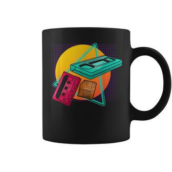 Disquette Cassette Rétrohs Cadeau 80S 90S Tasse - Cadeauxyz