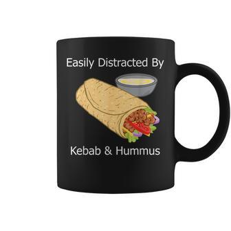 Distraído Por La Comida Turcahawarma Kebab Taza de café - Regaloses