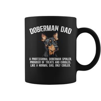 Doberman Dad Definition Doberman Pinscher Dad Coffee Mug - Thegiftio UK