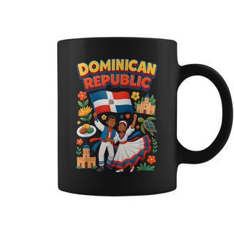 Dominican Republic Culture Pride Folkloric Dance Fancy Dress Coffee Mug - Thegiftio