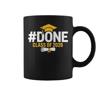 Done Class Of 2026 Graduation For Her Him Grad Seniors 2026 Coffee Mug - Thegiftio UK