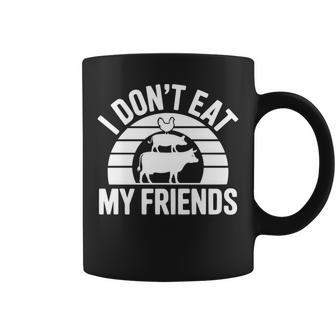 I Don't Eat My Friends -Egano Divertido Manga Larga Taza de café - Regaloses