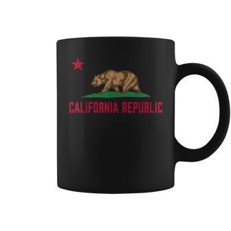 Drapeau D'état De La Californie Los Angelesan Francisco Diego Tasse - Cadeauxyz