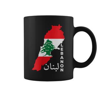 Drapeau Du Liban Beyrouth Cèdre Patrimoine Libanais Tasse - Cadeauxyz