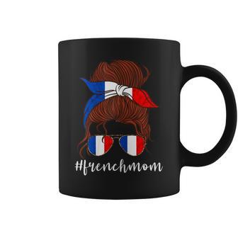 Drapeau Français Maman France Mère France Francaise Francaise Racine Tasse - Cadeauxyz