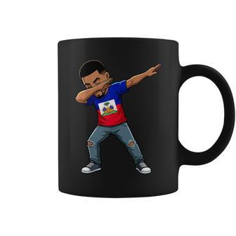 Drapeau Haïtien Dab Pose Haïti Tasse - Cadeauxyz