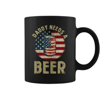 Drinking Dad Fathers Day Daddy Needs A Beer Coffee Mug - Thegiftio UK