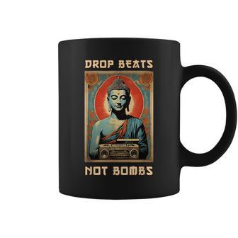 Drop Beats Not Bombs 反戦仏平和 コーヒーマグ - Kawaiitshirt