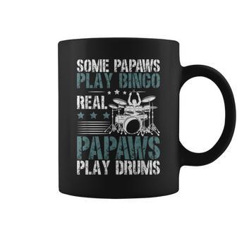 Drummer Papaw Drum Papaw Drummer Papaw Grandpa Coffee Mug - Thegiftio UK