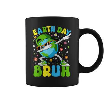 Earth Day Bruh Dabbing Earth Planet Environment Boy Coffee Mug - Thegiftio UK