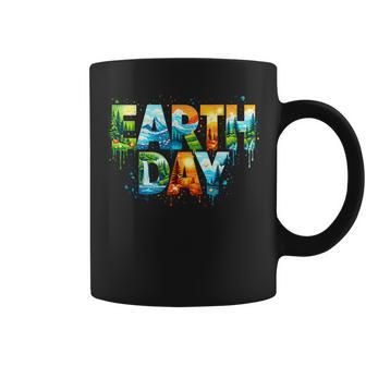 Earth Day Nature Elements Environmental Recycling April 22 Coffee Mug - Monsterry AU