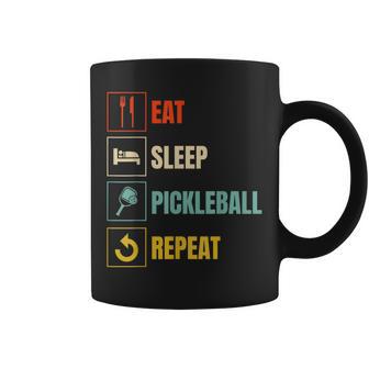 Eatleep ピックルボール リピート スポーツ レジャー ピックルボール コーヒーマグ - Kawaiitshirt