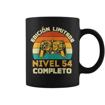 Edición Limitada Nivel 54 Completo Gamer Cumpleaños 54 Años Taza de café - Regaloses