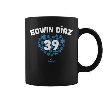 Edwin Diaz Heart New York Baseball Fansalentines コーヒーマグ - Kawaiitshirt