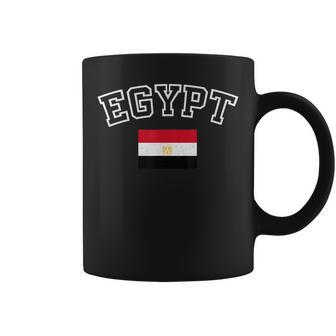 Egypt Flag Vintage Distressed Retro Heritage Coffee Mug - Thegiftio UK