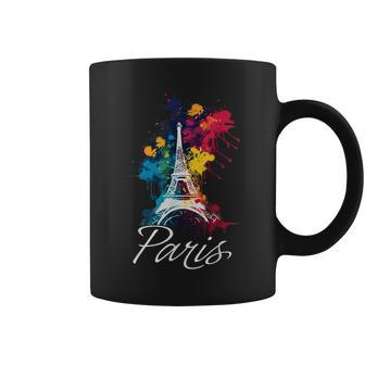 Eiffelturm Paris Mädchen Reise Urlaub Frankreichouvenir Tassen - Seseable