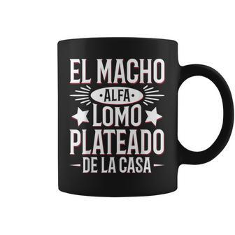 El Macho Alfa Regalo Papa En Español Papá Español Taza de café - Regaloses
