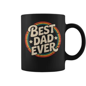 El Mejor Papá De Todos Los Tiempos Estilo Retrointage Taza de café - Regaloses