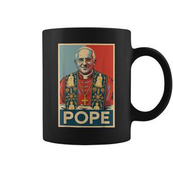 Élection Catholique Pape Léon Xiv Pape Chrétien Robert Prevost Tasse - Cadeauxyz