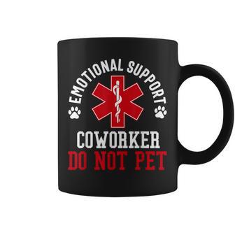 Emotional Support Coworker Do Not Pet Employee Coffee Mug - Thegiftio UK