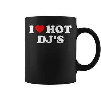 Me Encantan Los Djs Calientes Taza de café - Regaloses