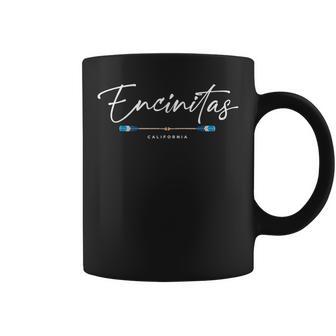 Encinitas California Oars グラフィック コーヒーマグ - Kawaiitshirt