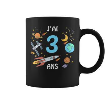 Enfant Astronaute Espace J'ai 3 Ans Anniversaire Trois Ans Tasse - Cadeauxyz