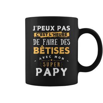 Enfant Bêtises Avec Monuper Papy Cadeau Humour Enfant Tasse - Cadeauxyz