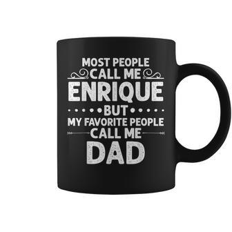 Enrique Name Father's Day Personalized Dad Coffee Mug - Thegiftio UK