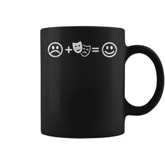 Entretenimiento Hace Feliz Divertido Teatro Drama Clase Actuación Taza de café - Regaloses