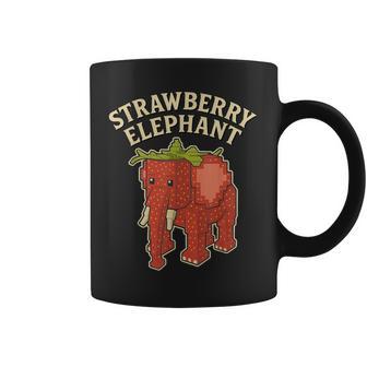 Erdbeer-Elefant – Lustiges Italienisches Gehirnrot Gaming Meme Tassen - Seseable