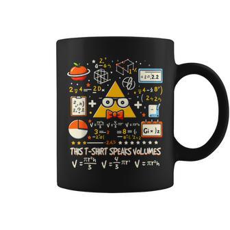 Esta Dice Mucho Divertidas Matemáticas Ciencias Y Matemáticas Taza de café - Regaloses