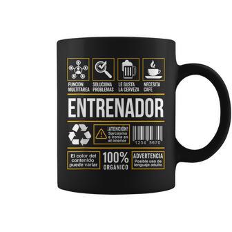 Etiqueta Profesión Trabajo Entrenador Regalo Humor In Mangas Taza de café - Regaloses