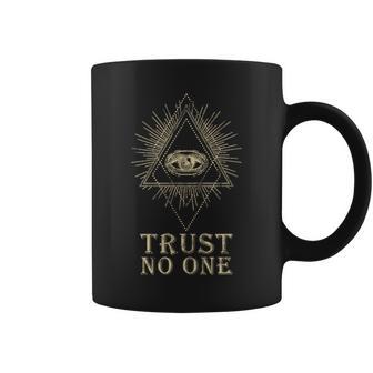 Eye Of Providence Alleeing Eye Trust No One Tazze - Novitaregali