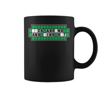 Fafo Solve The Puzzle Fuck Around And Find Out Coffee Mug - Monsterry