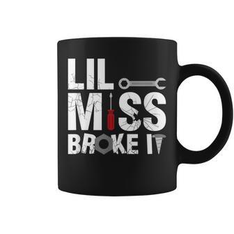 Father & Daughter Lil Miss Broke It Part 2 Of 2 Coffee Mug - Thegiftio UK